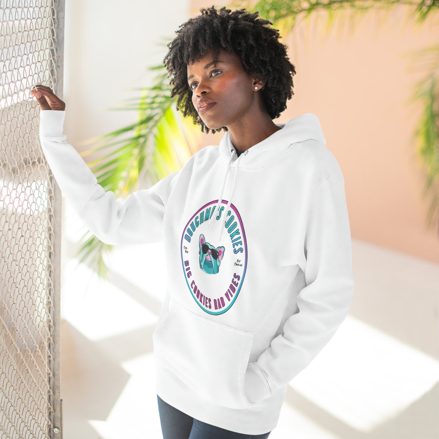MERCH Doughmo's Premium Pullover Hoodie - Surf Style Design